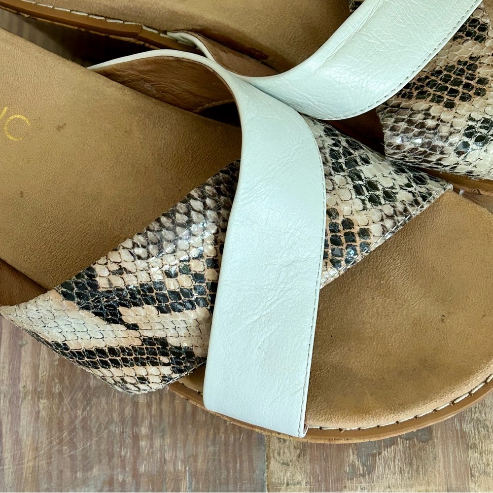 Vionic Montego Leather Platform Wedge Sandal - image 5